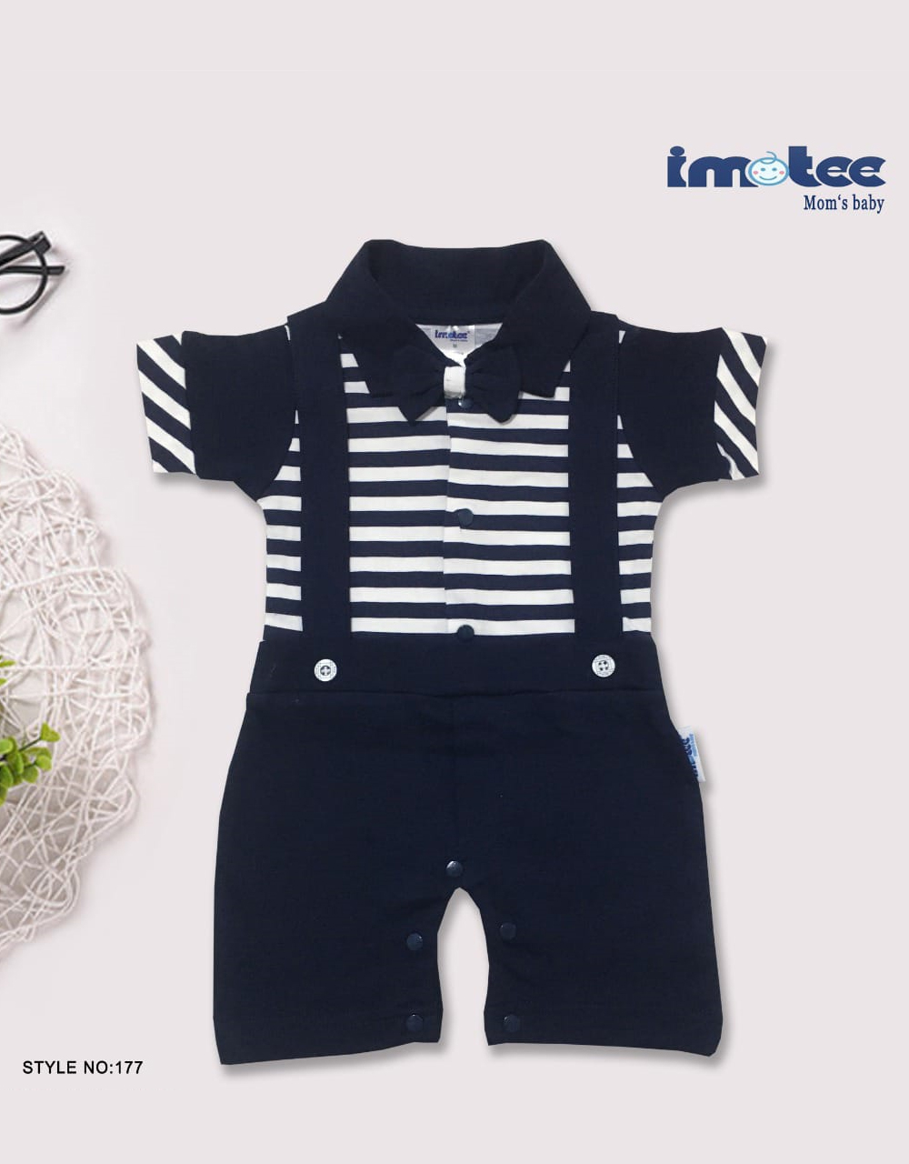 Waves & Wild Baby/Child I Dig Dungarees - The Fold Line